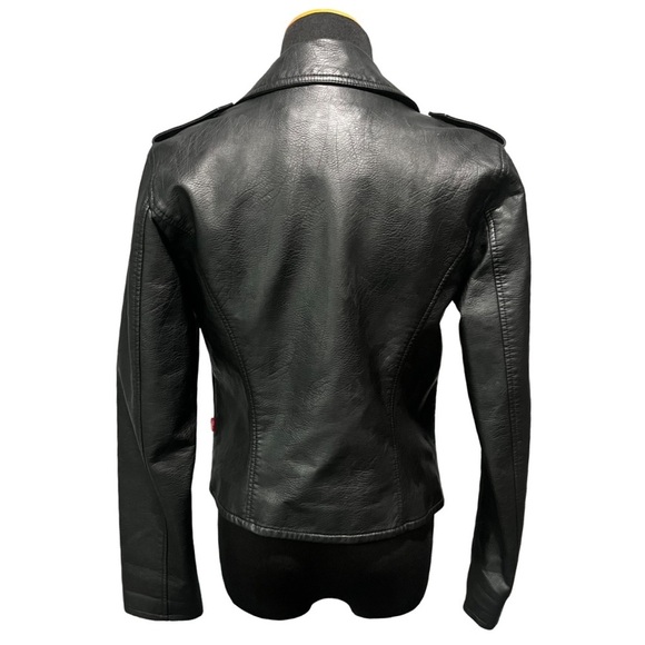 Levi’s Faux Leather Moto Jacket - Picture 5 of 8